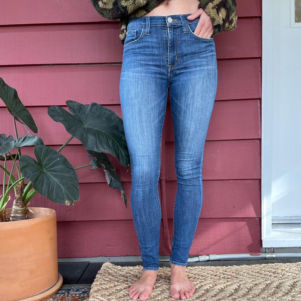 Barbara High Waist Super Skinny Jeans by Hudson
